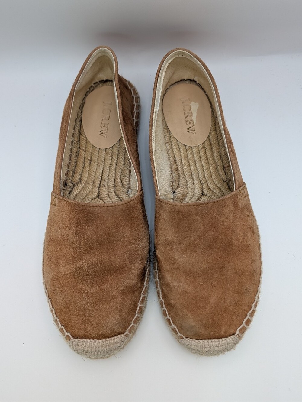 J. Crew Suede Leather Espadrilles Flats - Picture 2 of 10